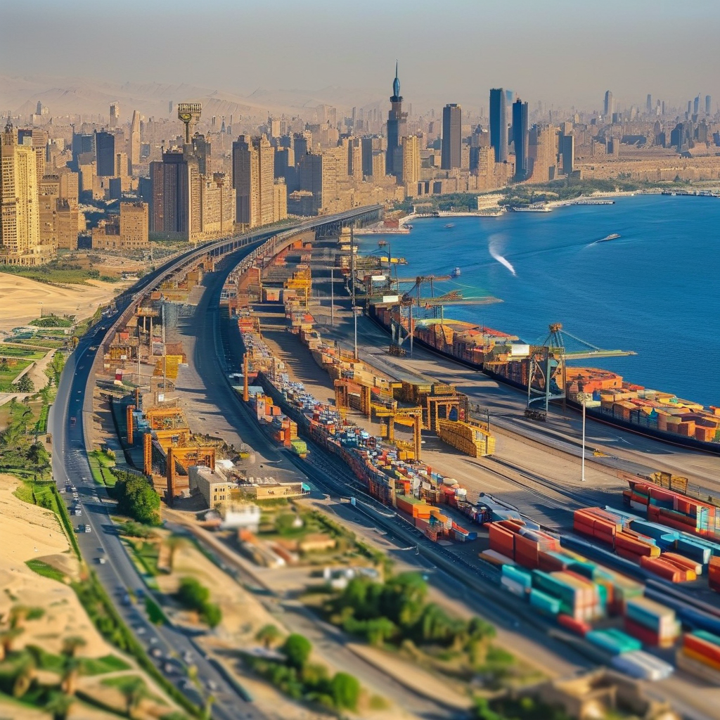 埃及跨境电商线路：连接全球的高效物流通道